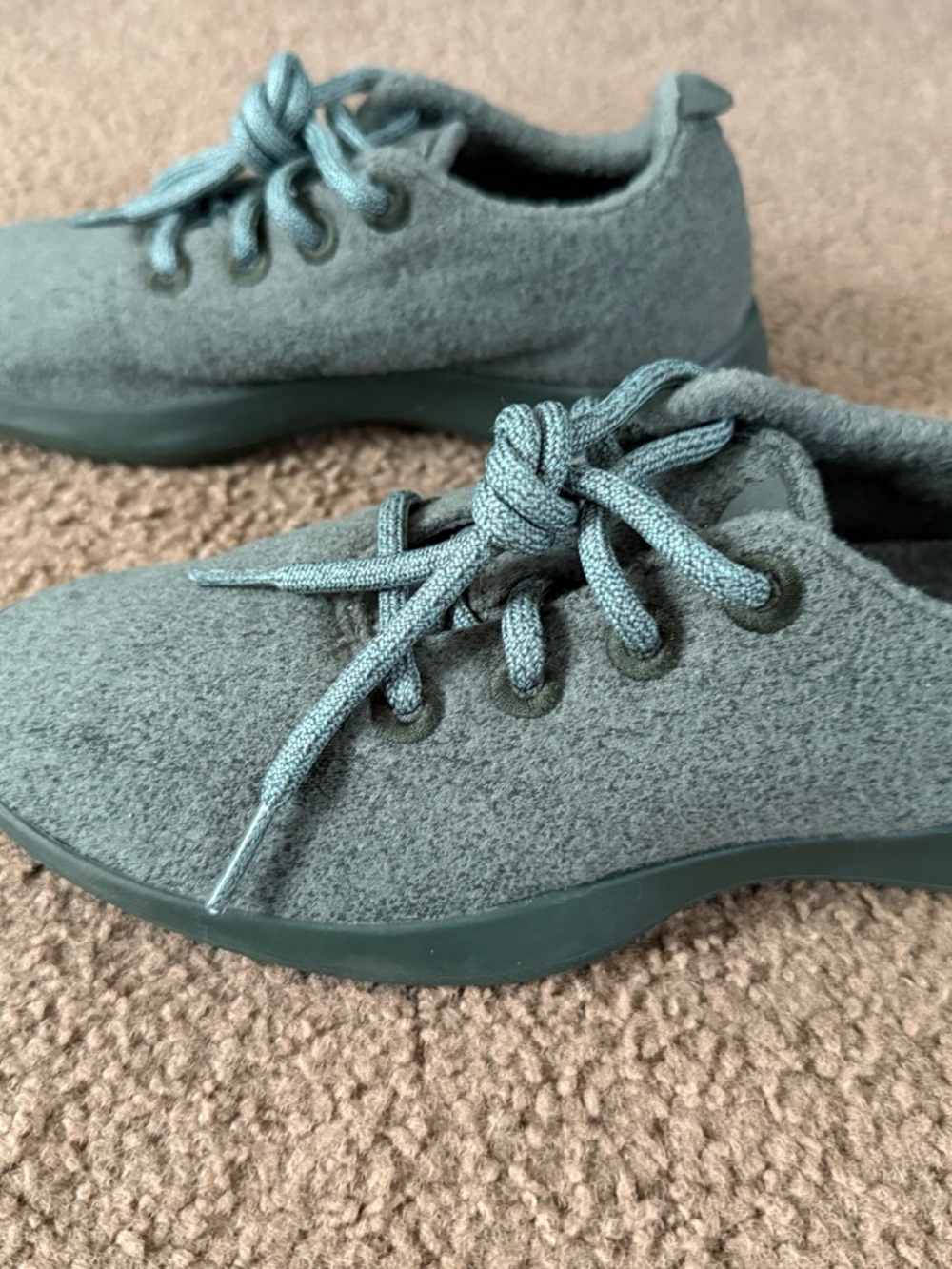 allbirds Women's Gray Wool Slip-On Sneakers